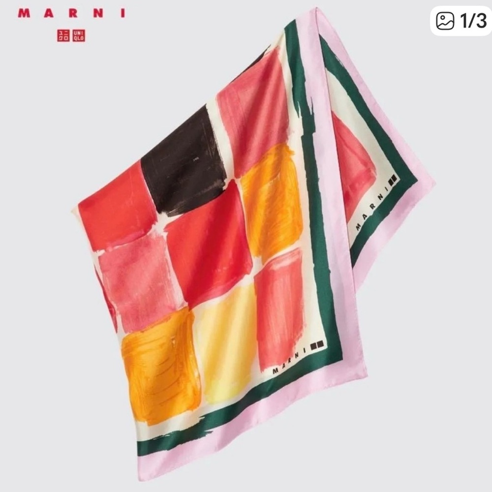 Uniqlo Marni Silk Scarf
